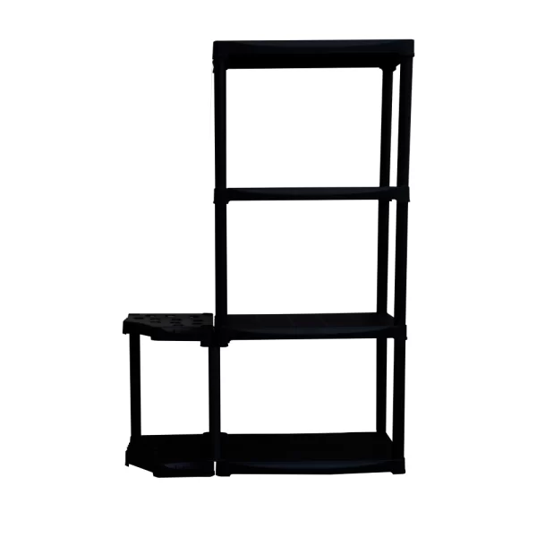 T29NT60/4 Estantería con soporte escobero 4 estantes