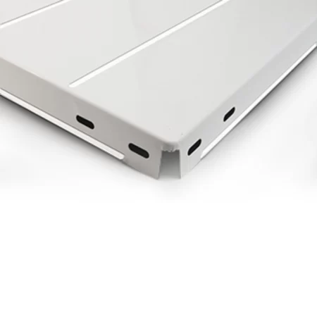 set estante para metal rack 30x90 blanco