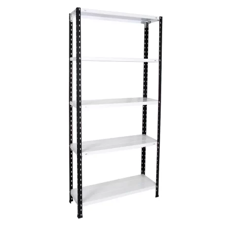 Metal Rack 5 estantes 0.3x0.9x1.78 Blanco
