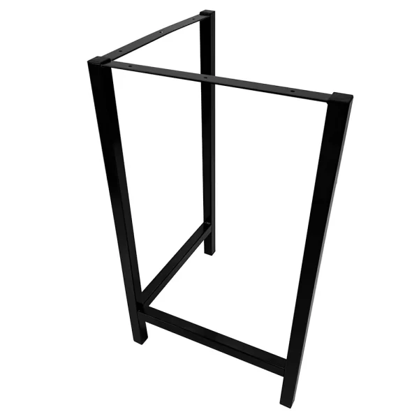 646- Caballete Metálico Negro 45x75cm