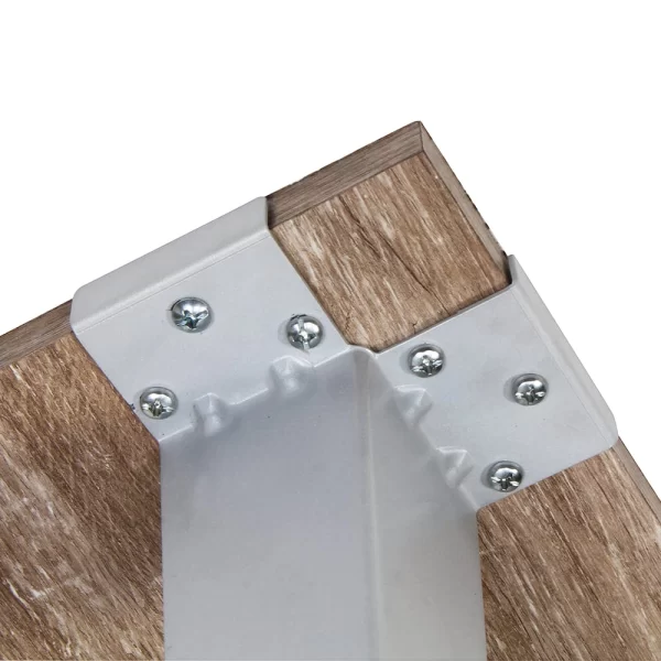 647 Pata Metálica para muebles Gris detalle