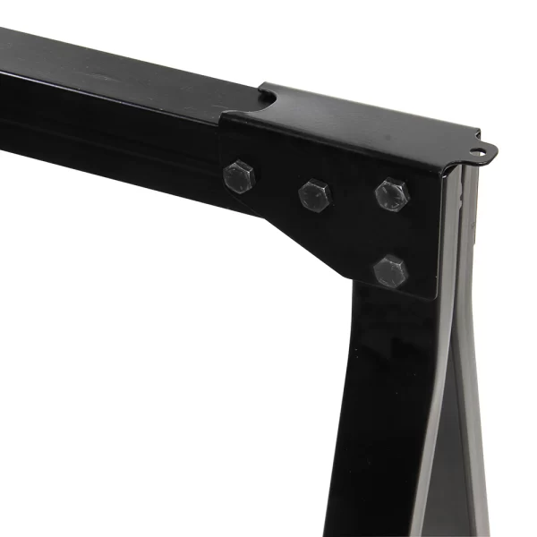 646 Caballete Armable 65x75cm Negro detalle