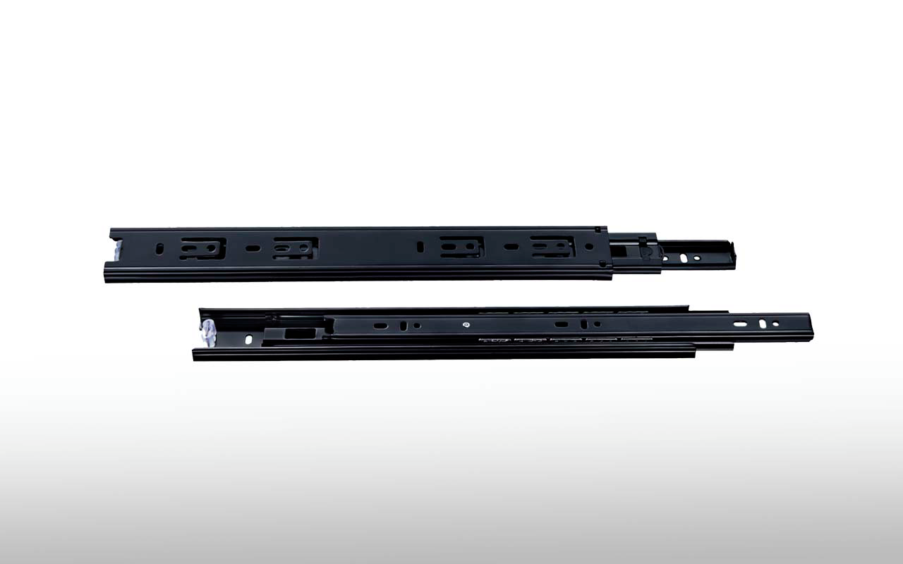 Corredera Telescópica negra