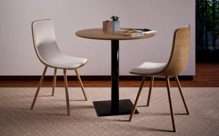 Base para mesa en contexto